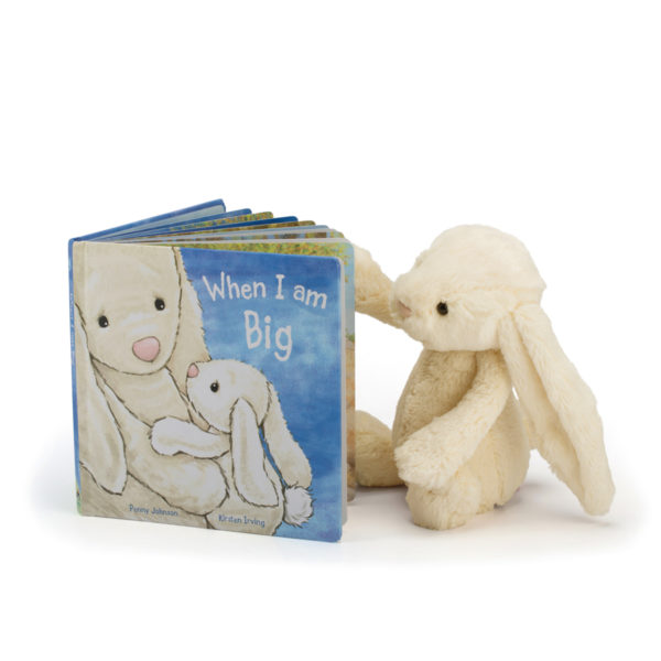 When I Am Big BOOK & BASHFUL CREAM BUNNY Medium