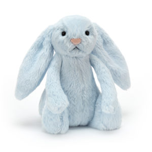 BASHFUL BLUE BUNNY Rattle