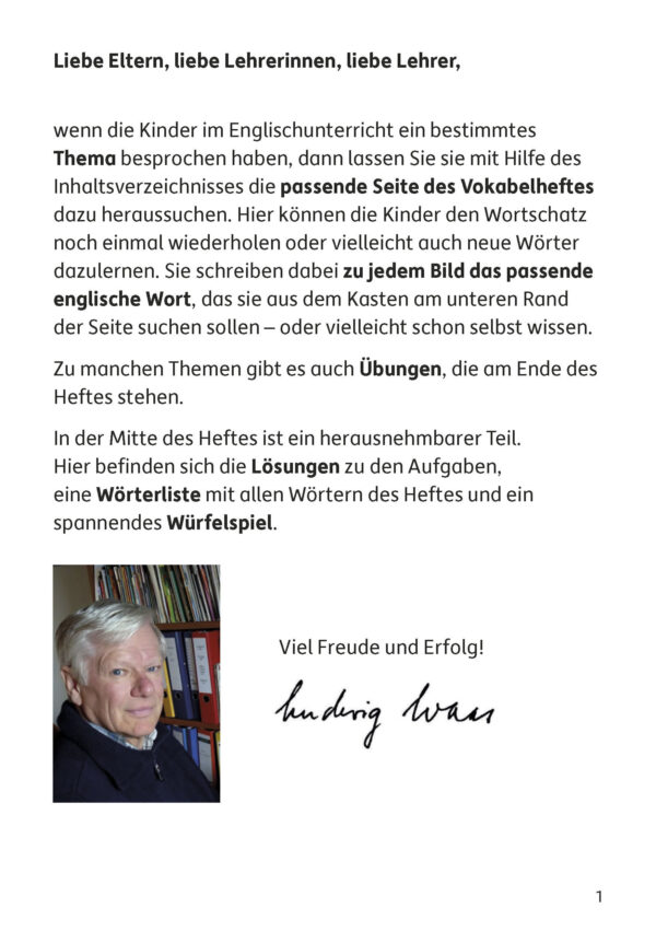 Mein buntes Vokabelheft (Übungsheft) – Bild 3