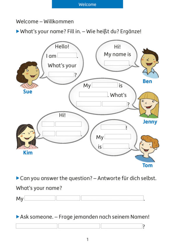ENGLISCH - Quer durch die 3. Klasse – Bild 3
