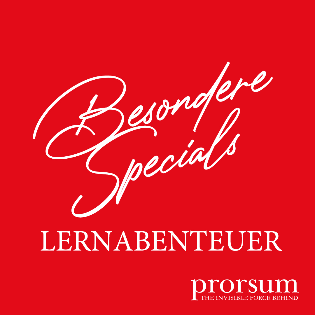 PRORSUM Besondere Lernspecials LERNABENTEUER PRORSUM Besondere Lernspecials LERNABENTEUER