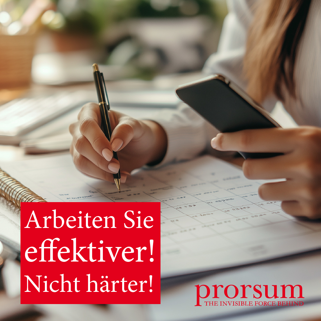 PRORSUM Arbeiten Sie effektiver